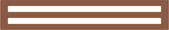 Closed ends (solid bars)