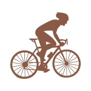 Man cycling