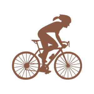 Woman cycling